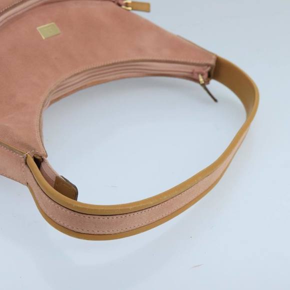 GUCCI Hand Bag Suede Pink Gold 001 3386 1705 Auth 103940 - Picture 7 of 16